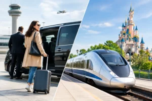 Airport Transfer Versus Train to Disneyland Paris